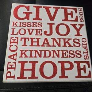 Designs By Kathy Give Thanks Hope